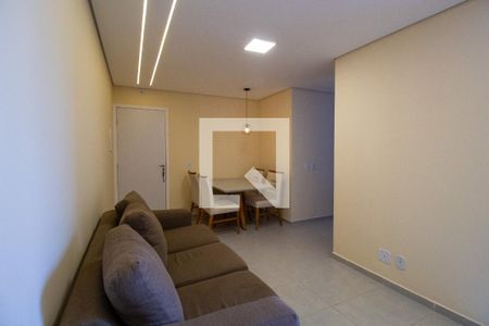 Sala de apartamento para alugar com 2 quartos, 50m² em Jardim Magnolia, Sorocaba