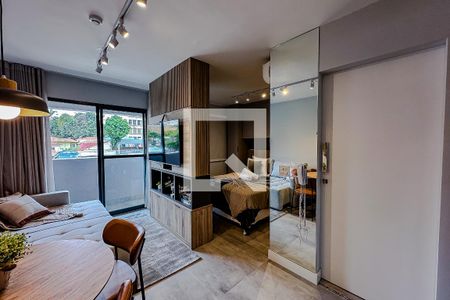 Sala de apartamento para alugar com 1 quarto, 32m² em Vila Mariana, São Paulo