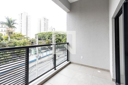 Varanda de apartamento à venda com 1 quarto, 32m² em Lapa, São Paulo