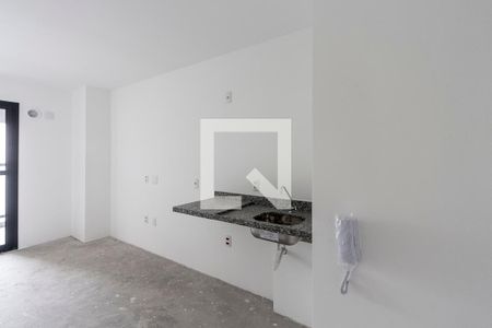 Sala/Cozinha/Quarto de apartamento à venda com 1 quarto, 31m² em Lapa, São Paulo