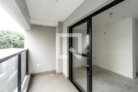 Varanda de apartamento à venda com 1 quarto, 29m² em Lapa, São Paulo