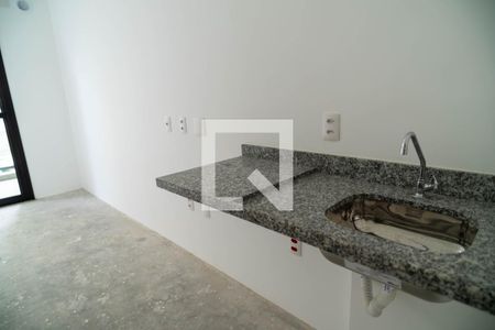 Cozinha de kitnet/studio à venda com 1 quarto, 26m² em Lapa, São Paulo