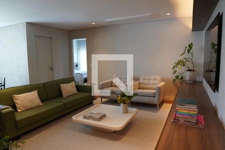 Sala de apartamento para alugar com 1 quarto, 91m² em Jardins, São Paulo