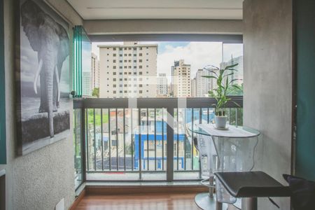 Varanda integrada de apartamento para alugar com 1 quarto, 29m² em Vila da Saúde, São Paulo