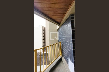 Varanda da Sala de apartamento para alugar com 1 quarto, 69m² em Botafogo, Campinas