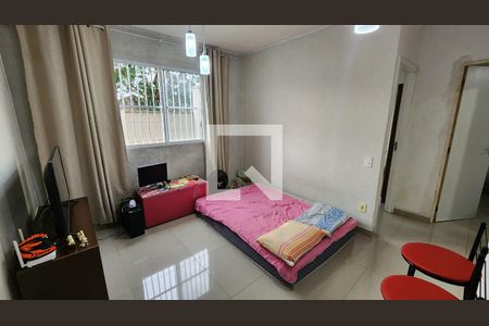 Detalhe Sala de apartamento para alugar com 2 quartos, 45m² em Radio Clube, Santos