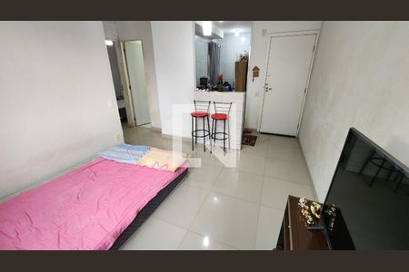 Sala de apartamento para alugar com 2 quartos, 45m² em Radio Clube, Santos