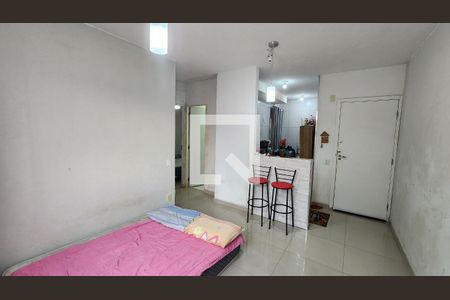 Sala de apartamento para alugar com 2 quartos, 45m² em Radio Clube, Santos