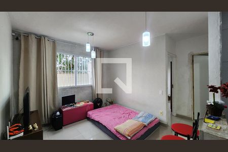 Sala de apartamento para alugar com 2 quartos, 45m² em Radio Clube, Santos