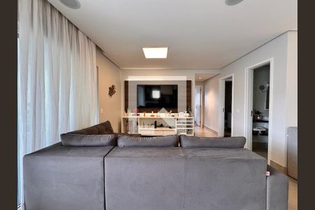 Sala de apartamento à venda com 3 quartos, 115m² em Jardim, Santo André