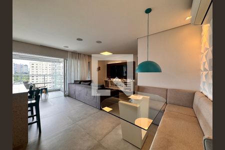 Sala de apartamento à venda com 3 quartos, 115m² em Jardim, Santo André