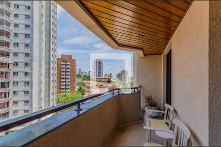 Varanda da Sala de apartamento para alugar com 4 quartos, 139m² em Vila Mariana, São Paulo