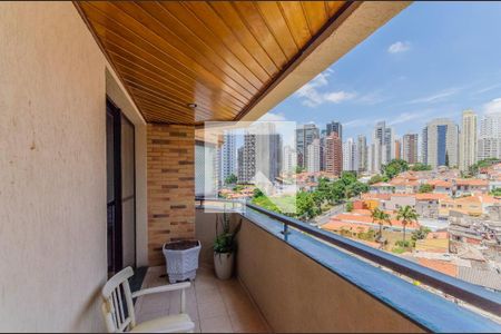 Varanda da Sala de apartamento para alugar com 4 quartos, 139m² em Vila Mariana, São Paulo