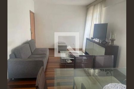 Sala de apartamento à venda com 3 quartos, 120m² em Carmo, Belo Horizonte