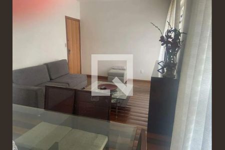 Sala de apartamento à venda com 3 quartos, 120m² em Carmo, Belo Horizonte