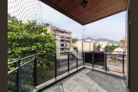 Varanda da Sala de apartamento à venda com 3 quartos, 154m² em Vila Isabel, Rio de Janeiro