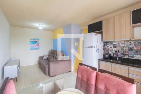 Sala/Cozinha de apartamento para alugar com 2 quartos, 49m² em Nossa Chácara, Gravataí