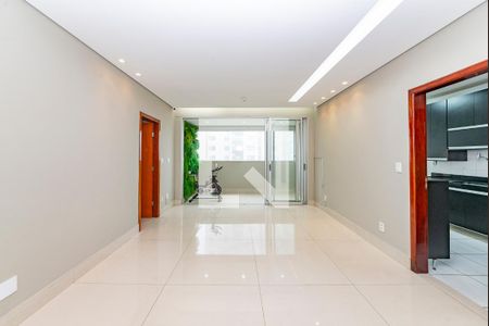 Sala de apartamento à venda com 4 quartos, 121m² em Buritis, Belo Horizonte