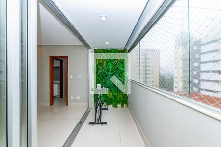 Varanda da Sala de apartamento à venda com 4 quartos, 121m² em Buritis, Belo Horizonte