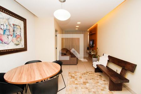 Sala de apartamento à venda com 3 quartos, 85m² em Buritis, Belo Horizonte