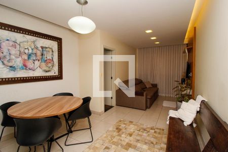 Sala de apartamento à venda com 3 quartos, 85m² em Buritis, Belo Horizonte