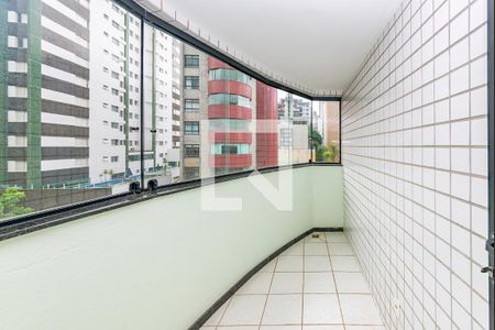 Varanda da Sala de apartamento à venda com 3 quartos, 115m² em Buritis, Belo Horizonte