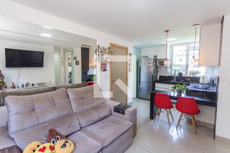 Sala de apartamento à venda com 3 quartos, 62m² em Cachoeirinha, Belo Horizonte