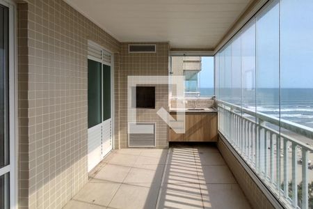 Sacada de apartamento para alugar com 2 quartos, 92m² em Vila Tupi, Praia Grande