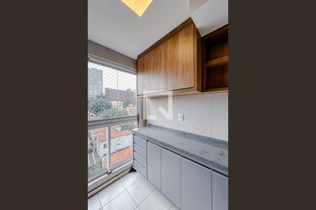 Varanda da Sala de apartamento para alugar com 1 quarto, 30m² em Vila Monumento, São Paulo