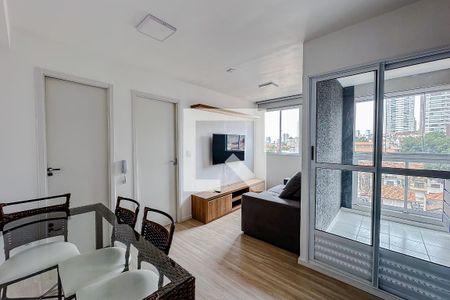 Sala de apartamento para alugar com 1 quarto, 30m² em Vila Monumento, São Paulo