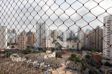 VISTA DA SACADA de apartamento à venda com 3 quartos, 106m² em Vila Itapura, Campinas