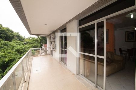 Varanda da Sala de apartamento à venda com 3 quartos, 96m² em Botafogo, Rio de Janeiro