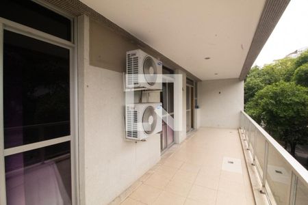 Varanda da Sala de apartamento à venda com 3 quartos, 96m² em Botafogo, Rio de Janeiro