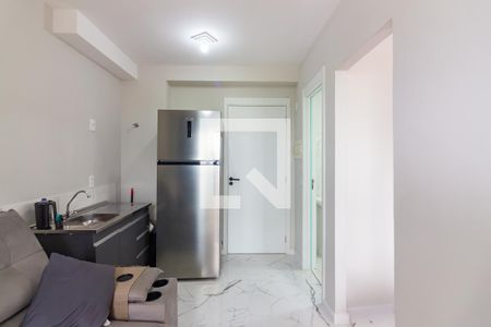 Sala e Cozinha  de apartamento para alugar com 1 quarto, 24m² em Bonfim, Osasco