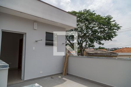 Varanda da Sala de casa para alugar com 2 quartos, 100m² em Vila Campestre, São Paulo