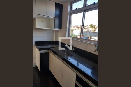 Cozinha de apartamento à venda com 3 quartos, 100m² em União, Belo Horizonte