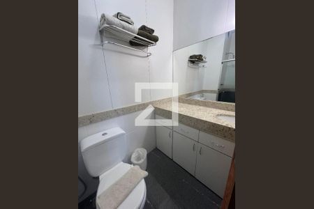 Banheiro de apartamento para alugar com 1 quarto, 40m² em Vila da Serra, Nova Lima