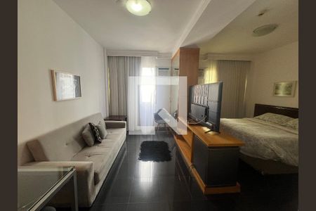 Sala de apartamento para alugar com 1 quarto, 40m² em Vila da Serra, Nova Lima