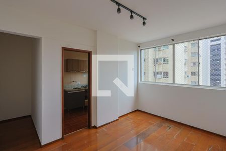 Sala de apartamento à venda com 1 quarto, 65m² em Santo Agostinho, Belo Horizonte