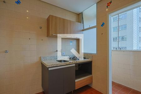 Cozinha de apartamento à venda com 1 quarto, 65m² em Santo Agostinho, Belo Horizonte