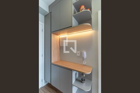 Cozinha de kitnet/studio para alugar com 1 quarto, 25m² em Vila Nova Conceição, São Paulo