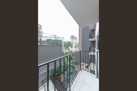 Varanda de apartamento para alugar com 1 quarto, 27m² em Campo Belo, São Paulo