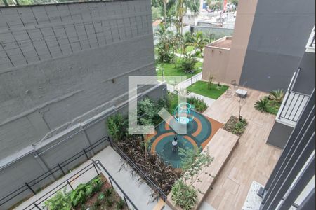 Varanda - Vista de apartamento para alugar com 1 quarto, 27m² em Campo Belo, São Paulo