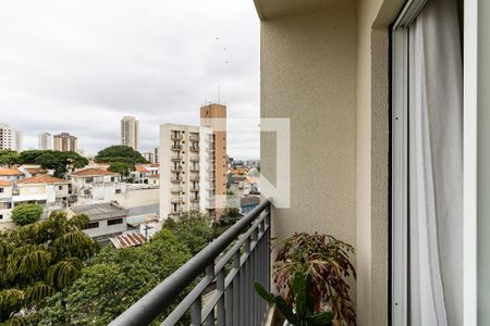 Varanda da Sala de apartamento para alugar com 2 quartos, 55m² em Jardim Previdencia, São Paulo