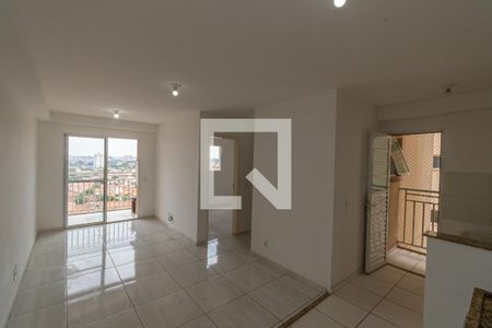 Sala de Estar/Jantar de apartamento para alugar com 2 quartos, 63m² em Jardim Rosolem, Hortolândia