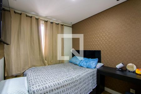 Quarto 1 - Suíte de apartamento à venda com 3 quartos, 114m² em Parque Sao Vicente, Santo André