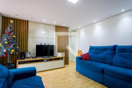 Sala de TV de apartamento à venda com 3 quartos, 114m² em Parque Sao Vicente, Santo André