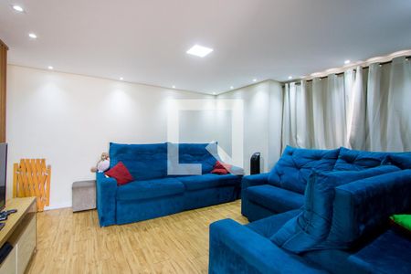 Sala de TV de apartamento à venda com 3 quartos, 114m² em Parque Sao Vicente, Santo André