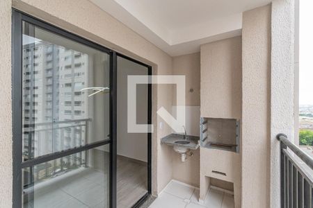 Varanda Sala de Estar/Jantar de apartamento para alugar com 2 quartos, 58m² em Jardim do Bosque, Hortolândia