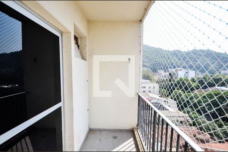 Varanda da Sala de apartamento para alugar com 2 quartos, 50m² em Grajaú, Rio de Janeiro